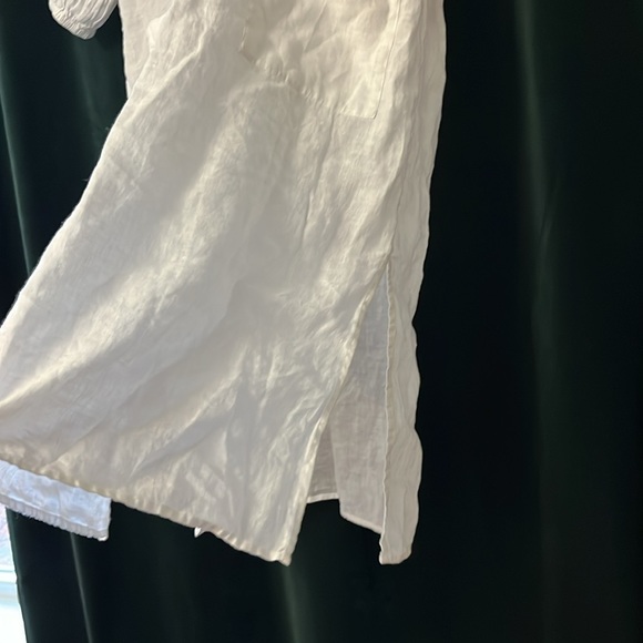 Tory Burch 100% Linen Swim Cover Up Caftan - Like New Condition - Picture 5 of 8